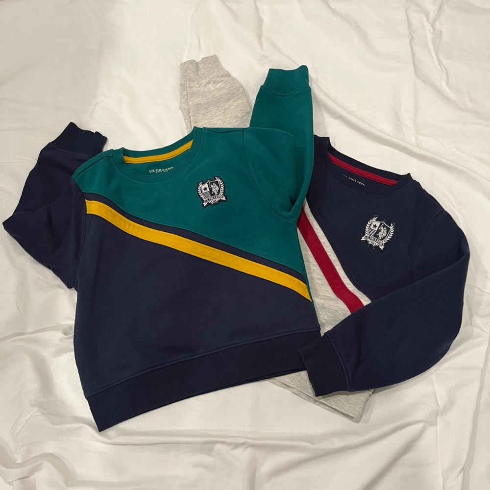 2 U.S POLO ASSN BOY’s SWEATSHIRT